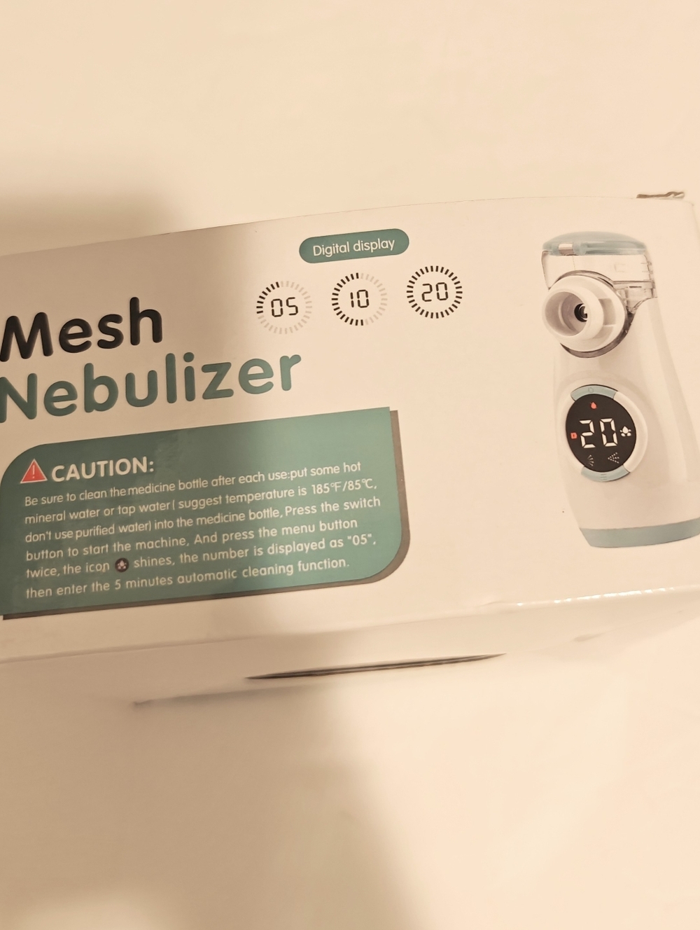 Mival Mesh Nebulizer Model MY-135B a portable device for inhalation therapy. New - Picture 2 of 8